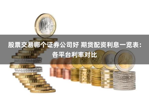 股票交易哪个证券公司好 期货配资利息一览表：各平台利率对比